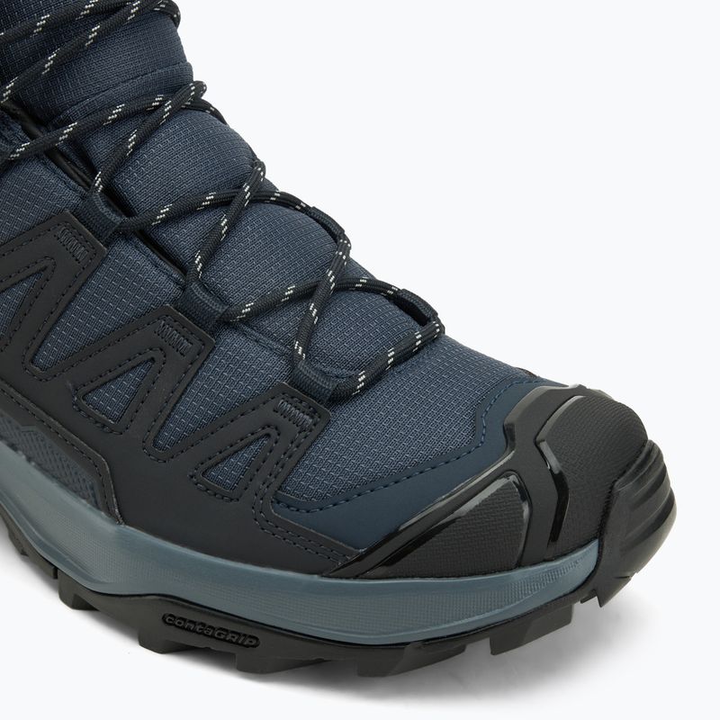 Încălțăminte de trekking pentru bărbați Salomon X Ultra 360 Mid GTX blue nights / dark navy / dark blue 7