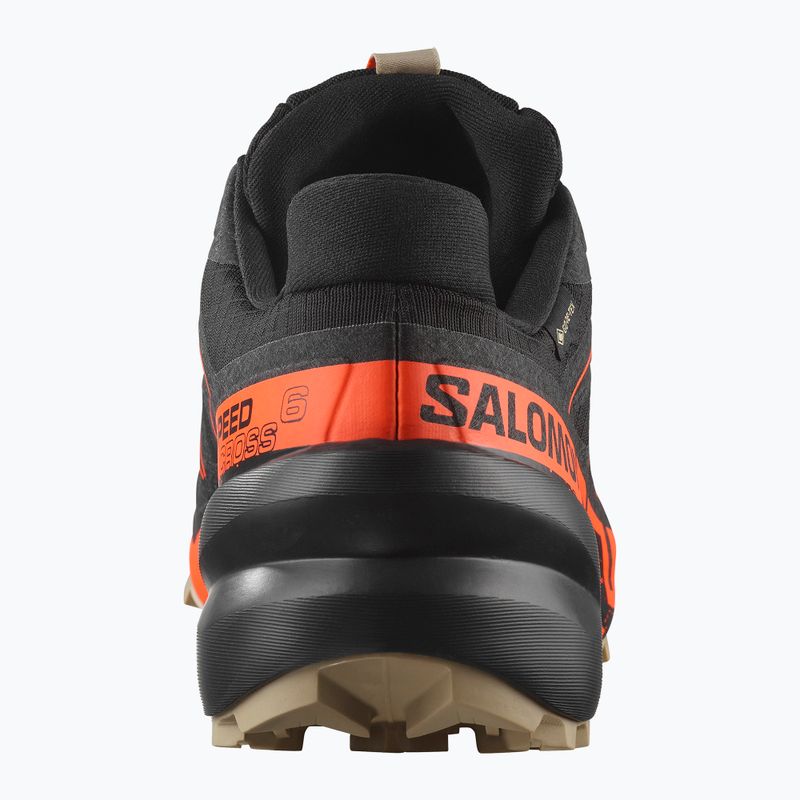 Încălțăminte de alergare pentru bărbați  Salomon Speedcross 6 GTX black/shocking orange/white pepper 4