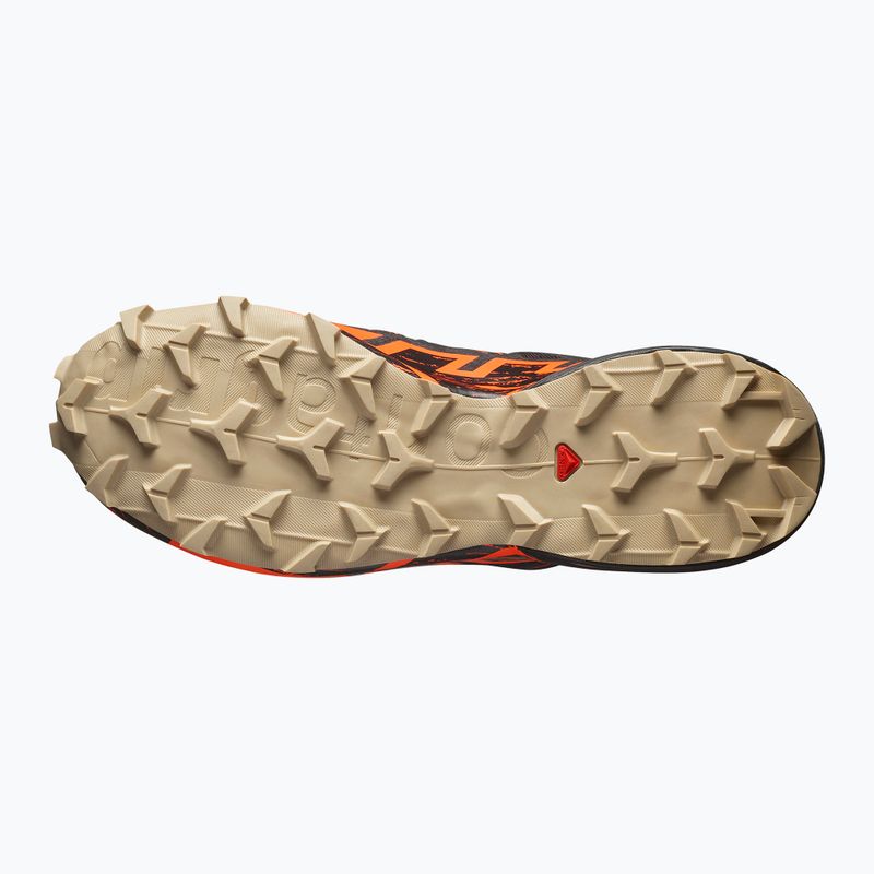 Încălțăminte de alergare pentru bărbați  Salomon Speedcross 6 GTX black/shocking orange/white pepper 5