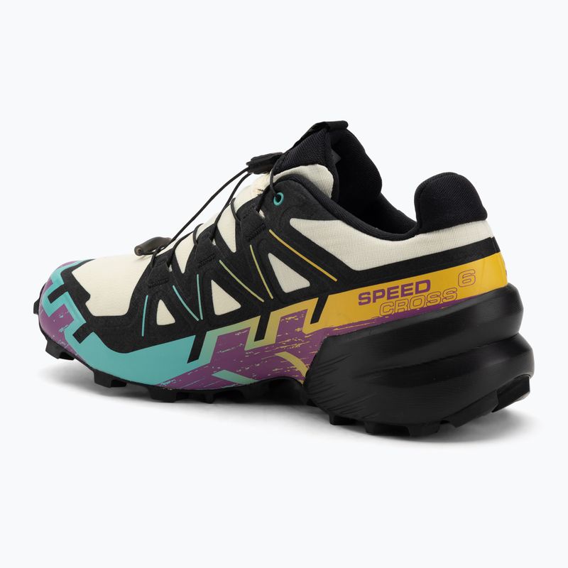 Încălțăminte de alergare pentru bărbați  Salomon Speedcross 6 GTX transparent yellow/black/waterfall 3