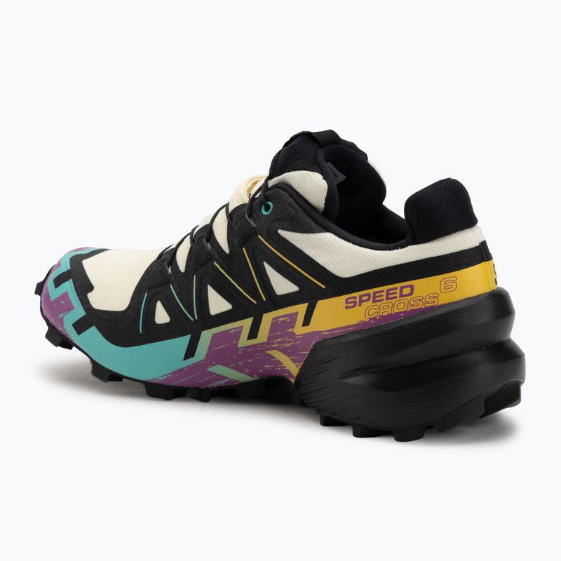 Încălțăminte de alergare pentru femei Salomon Speedcross 6 GTX transparent yellow/black/waterfall 3
