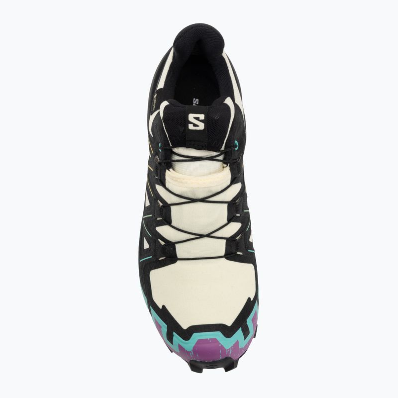 Încălțăminte de alergare pentru femei Salomon Speedcross 6 GTX transparent yellow/black/waterfall 5