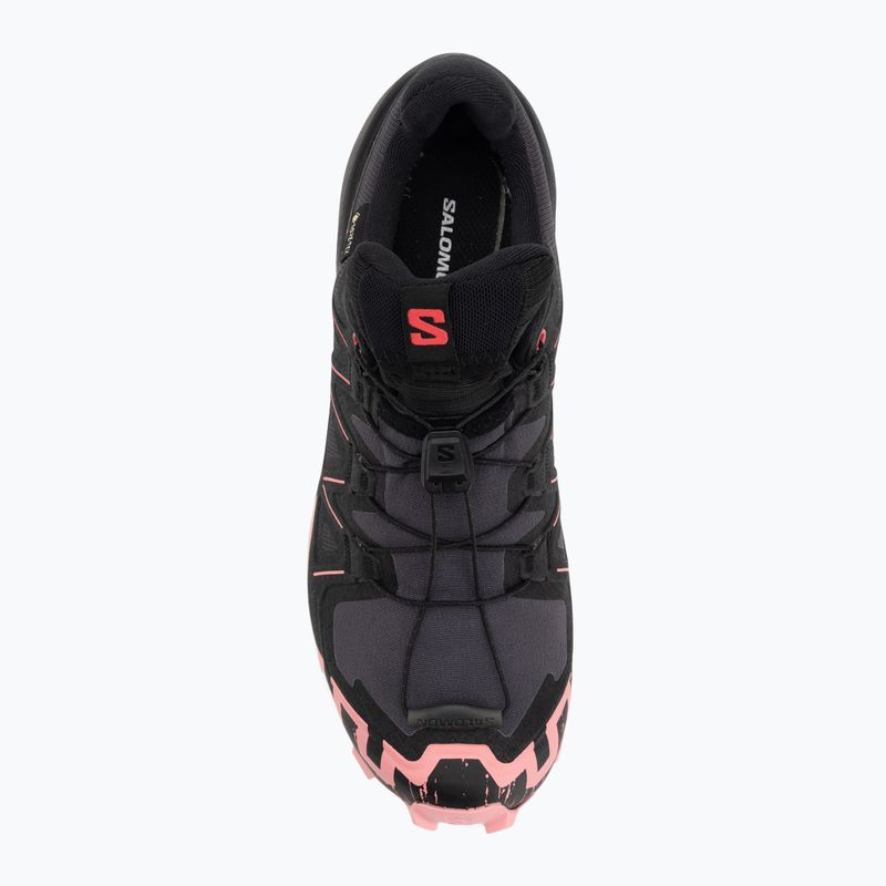 Încălțăminte de alergare pentru femeiSalomon Speedcross 6 GTX nine iron/black/flamingo pink 5