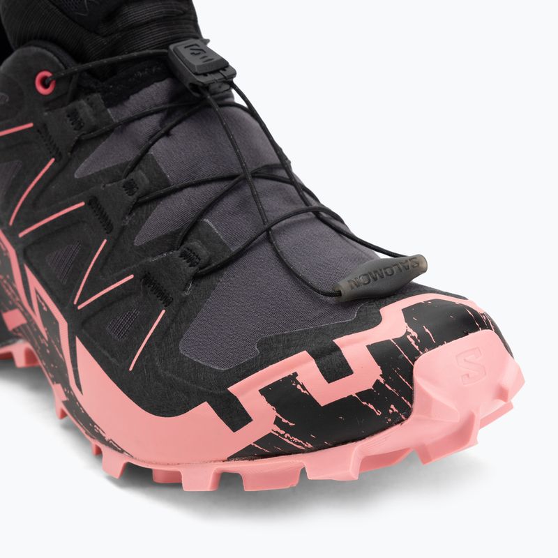 Încălțăminte de alergare pentru femeiSalomon Speedcross 6 GTX nine iron/black/flamingo pink 7