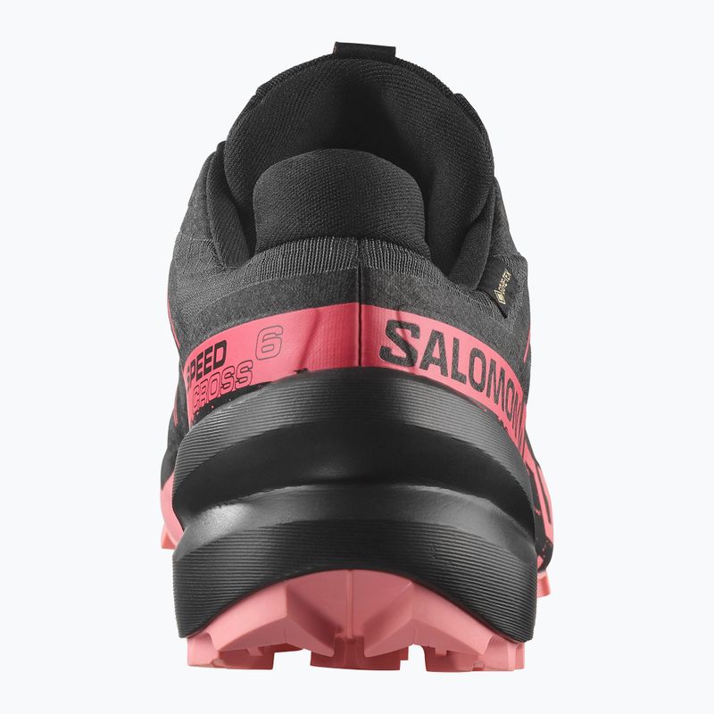 Pantofi de alergare pentru femei Salomon Speedcross 6 GTX nine iron/negru/roz flamingo 4