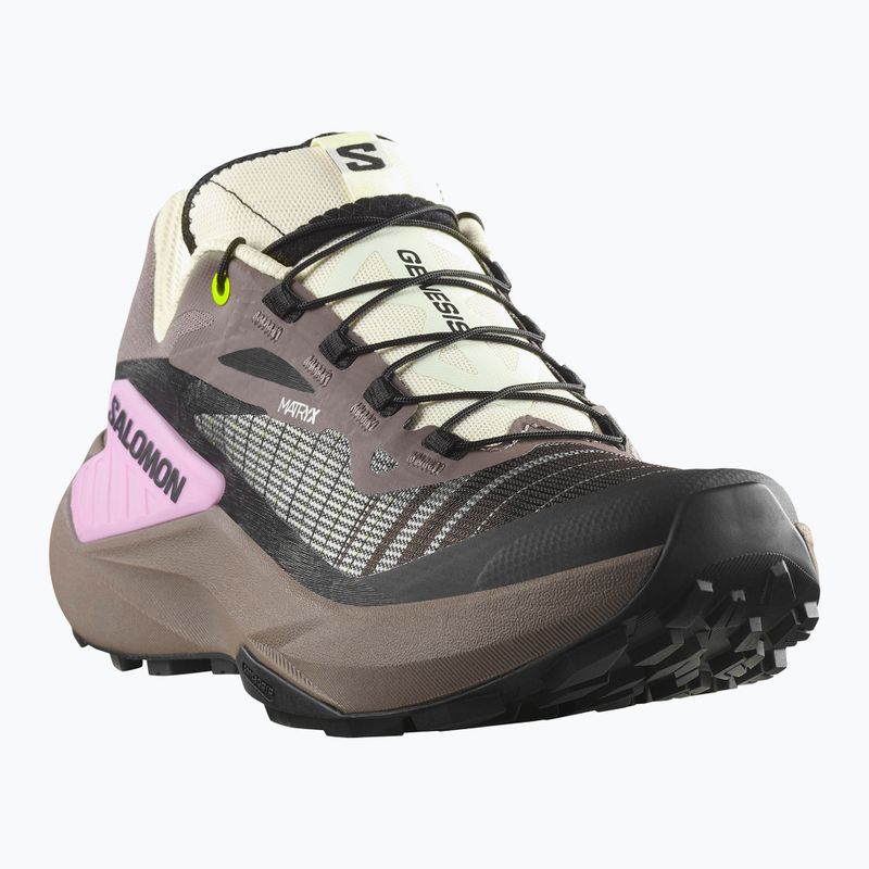 Pantofi de alergare pentru femei Salomon Genesis Iron/vanilla ice/cyclamen