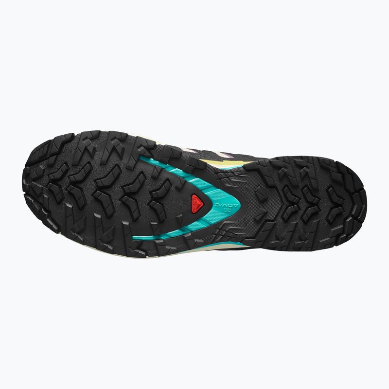 Încălțăminte de alergare pentru bărbați Salomon XA PRO 3D V9 GTX transparent yellow/black/waterfall 11
