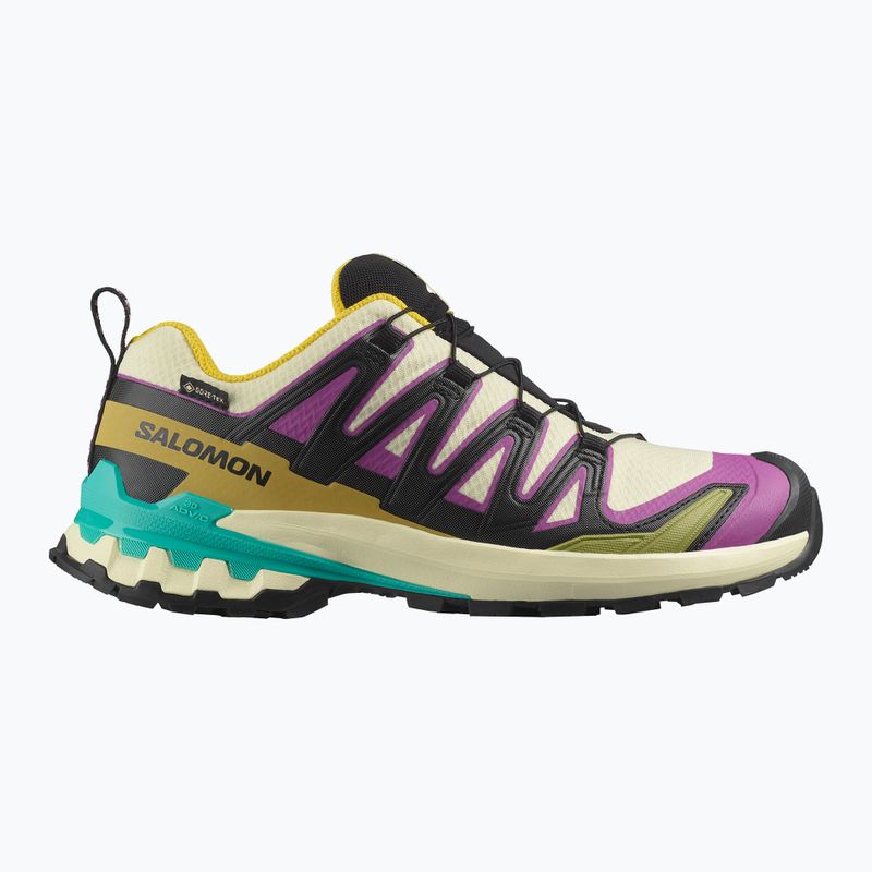 Încălțăminte de alergare pentru femei Salomon XA PRO 3D V9 GTX transparent yellow/black/waterfall