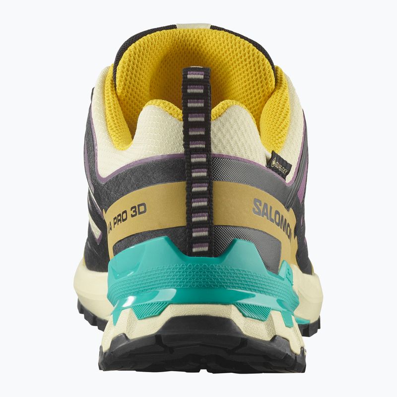 Încălțăminte de alergare pentru femei Salomon XA PRO 3D V9 GTX transparent yellow/black/waterfall 3