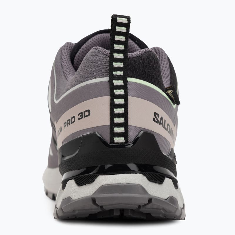 Încălțăminte de alergare pentru femei Salomon XA PRO 3D V9 GTX black/patina green/gray violet 6