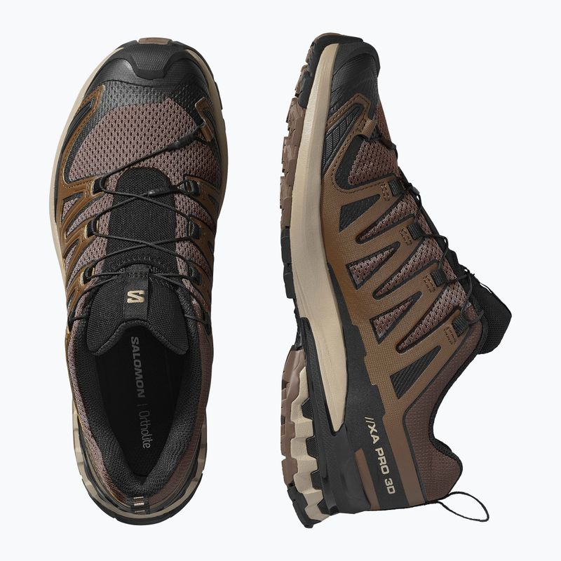 Încălțăminte de alergare pentru bărbați Salomon XA Pro 3D V9 falcon/desert tan/black 6