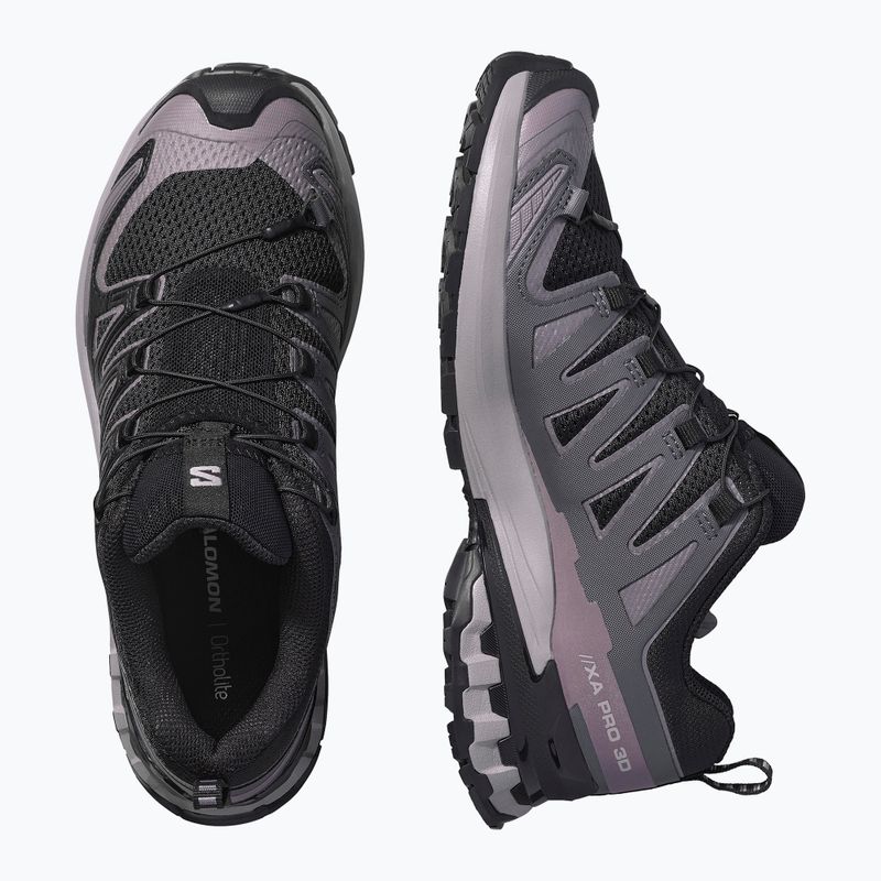 Încălțăminte de alergare pentru femei Salomon XA Pro 3D V9 black/gull/excalibur 6