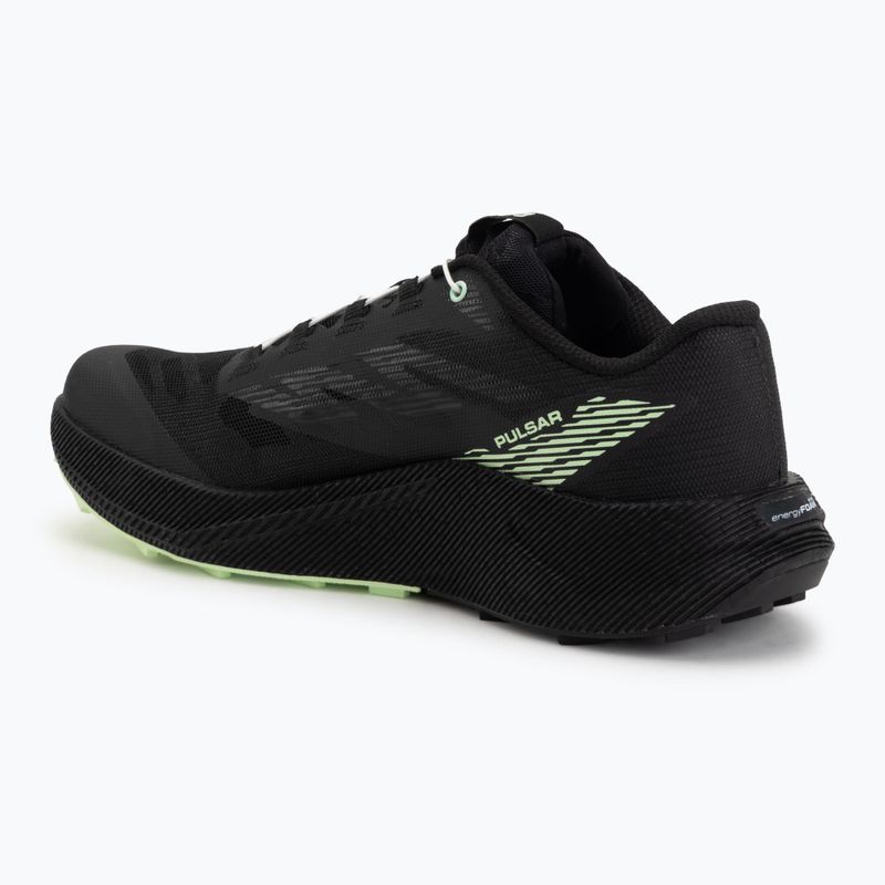 Încălțăminte de alergare pentru bărbați Salomon Pulsar black/black/patina green 3