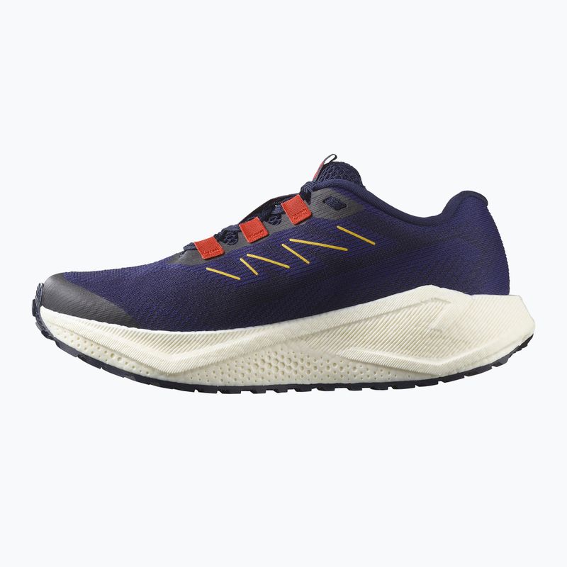 Încălțăminte de alergare pentru femei Salomon Aero Blaze 3 GRVL astral aura/maritime blue/haute red 10