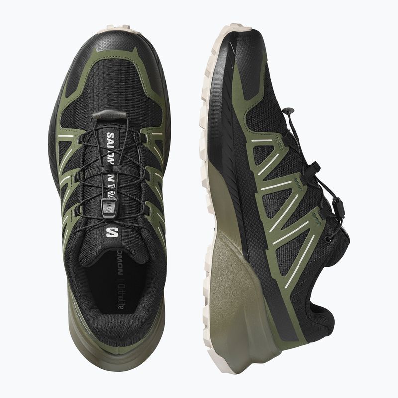 Încălțăminte de alergare pentru bărbați  Salomon Speedcross Peak black/black forest/rainy day 6