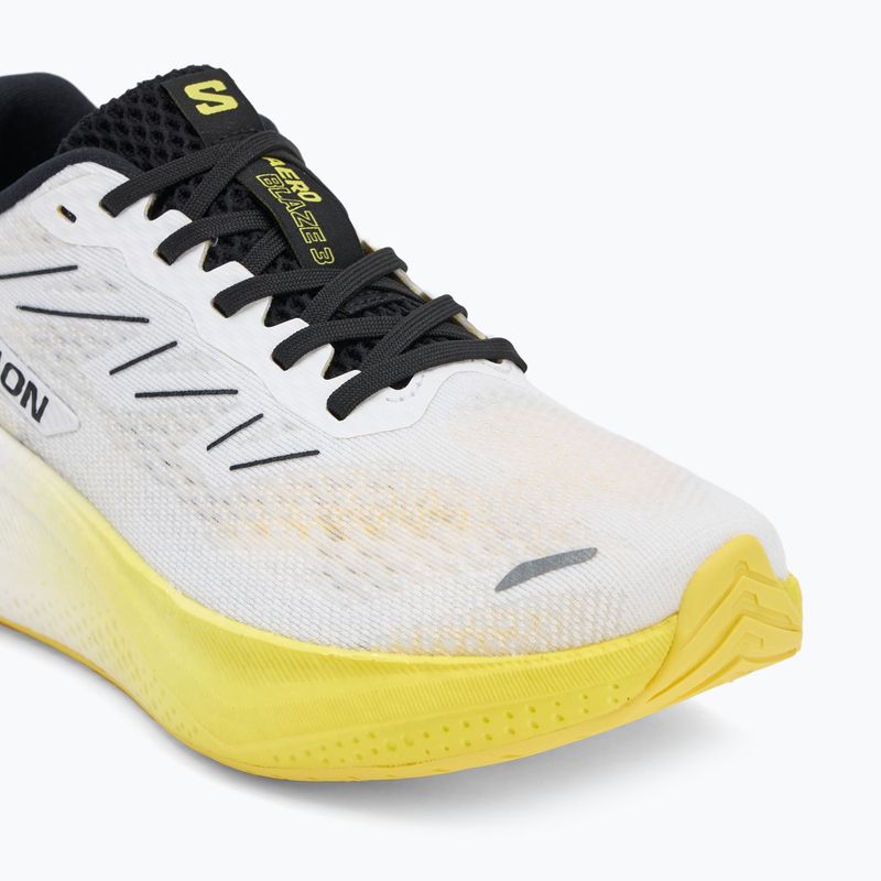 Încălțăminte de alergare pentru bărbați  Salomon Aero Blaze 3 white/black/blazing yellow 7