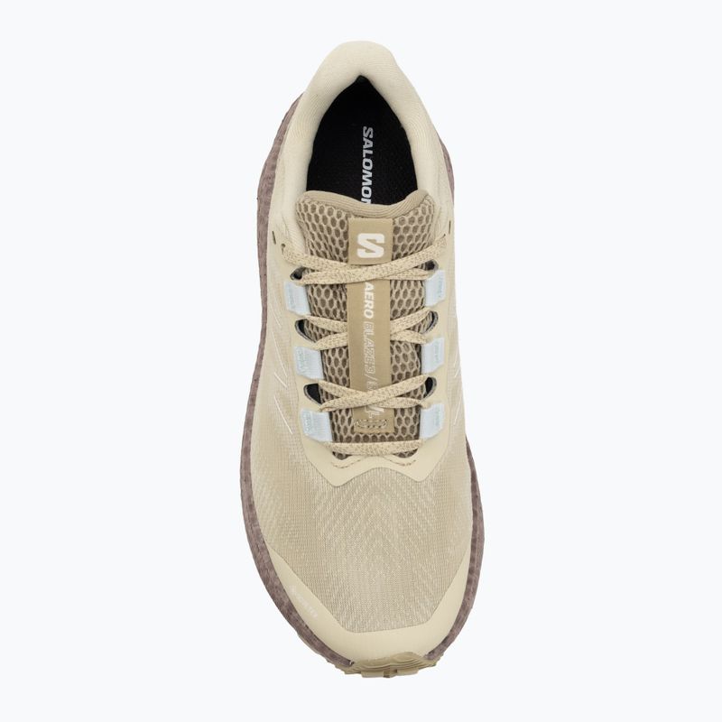 Încălțăminte de alergare pentru femei  Salomon Aero Blaze 3 Gravel GTX green haze/iron/ice flow 5