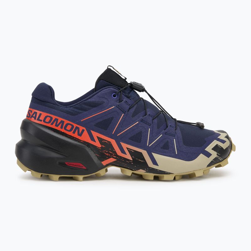 Încălțăminte de alergare pentru bărbați  Salomon Speedcross 6 maritime blue/black/cherry tomato 2