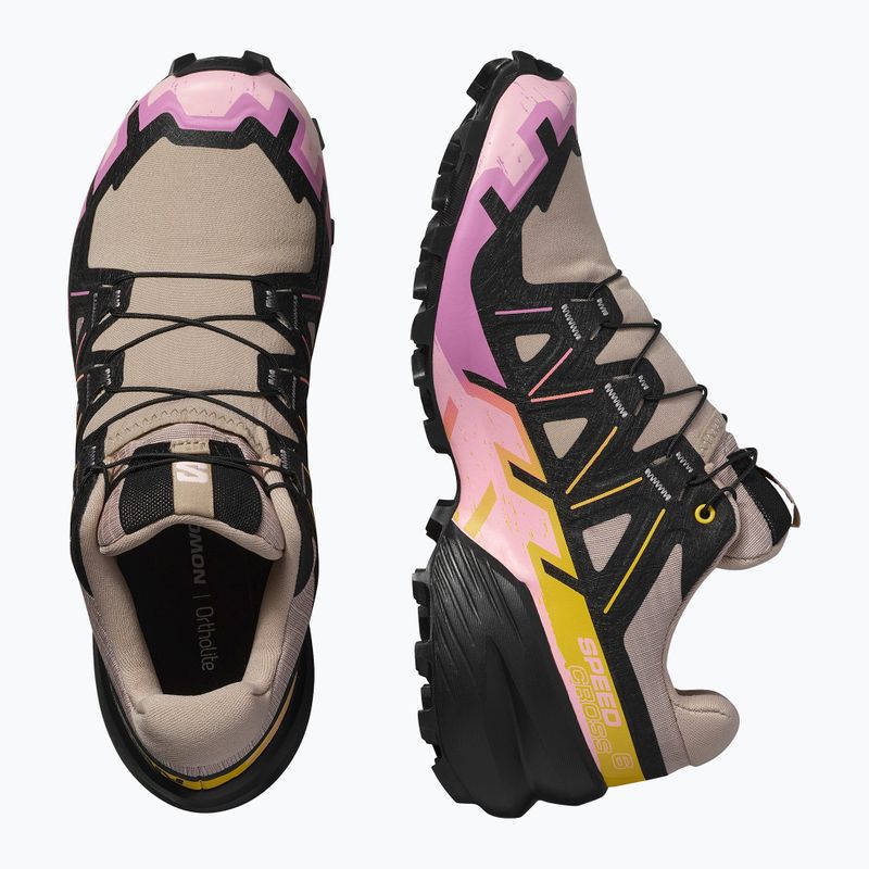 Încălțăminte de alergare pentru femei Salomon Speedcross 6 etherea/black/cyclamen 9
