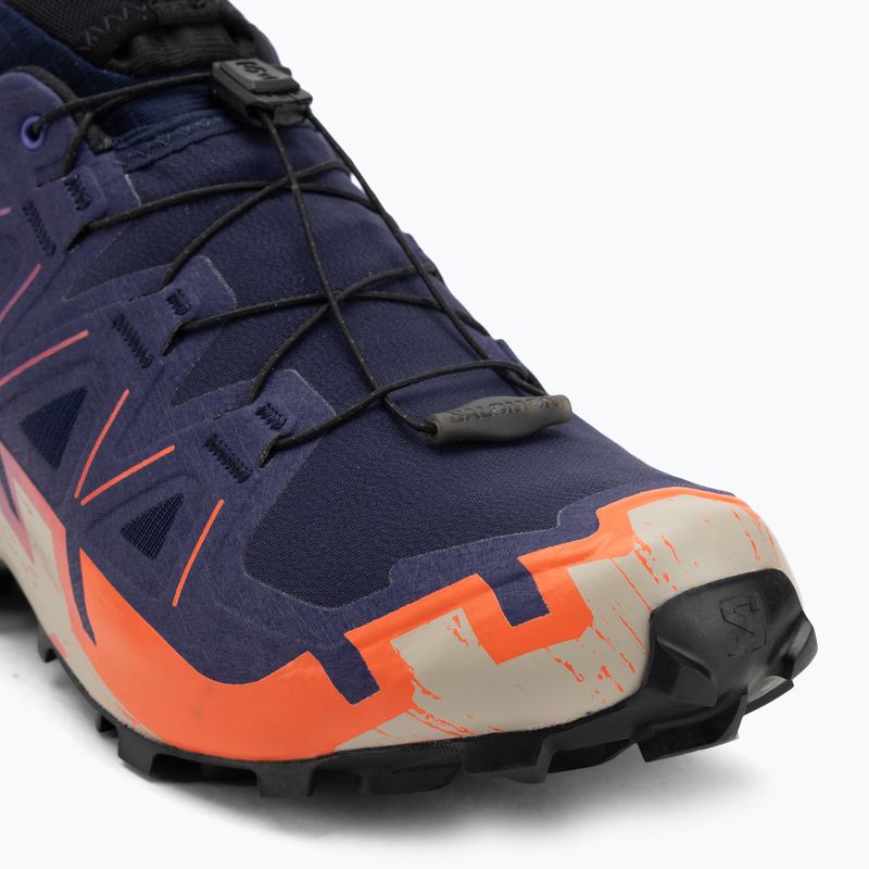 Încălțăminte de alergare pentru bărbați  Salomon Speedcross 6 GTX maritime blue/black/cherry tomato 7