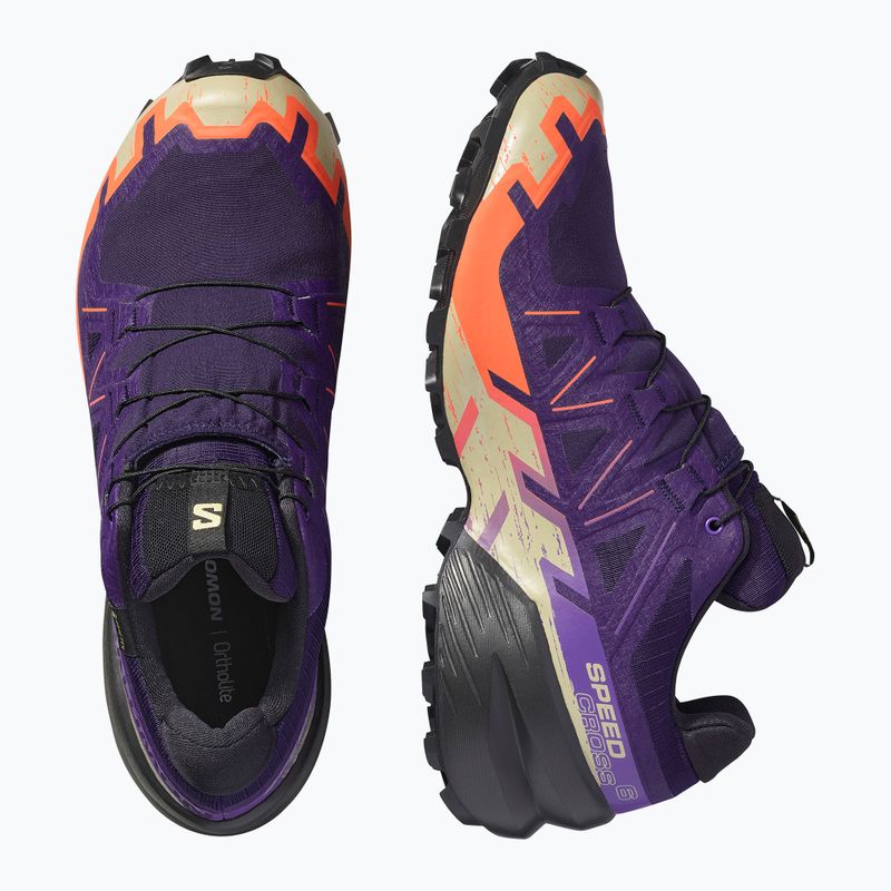 Încălțăminte de alergare pentru bărbați  Salomon Speedcross 6 GTX maritime blue/black/cherry tomato 6