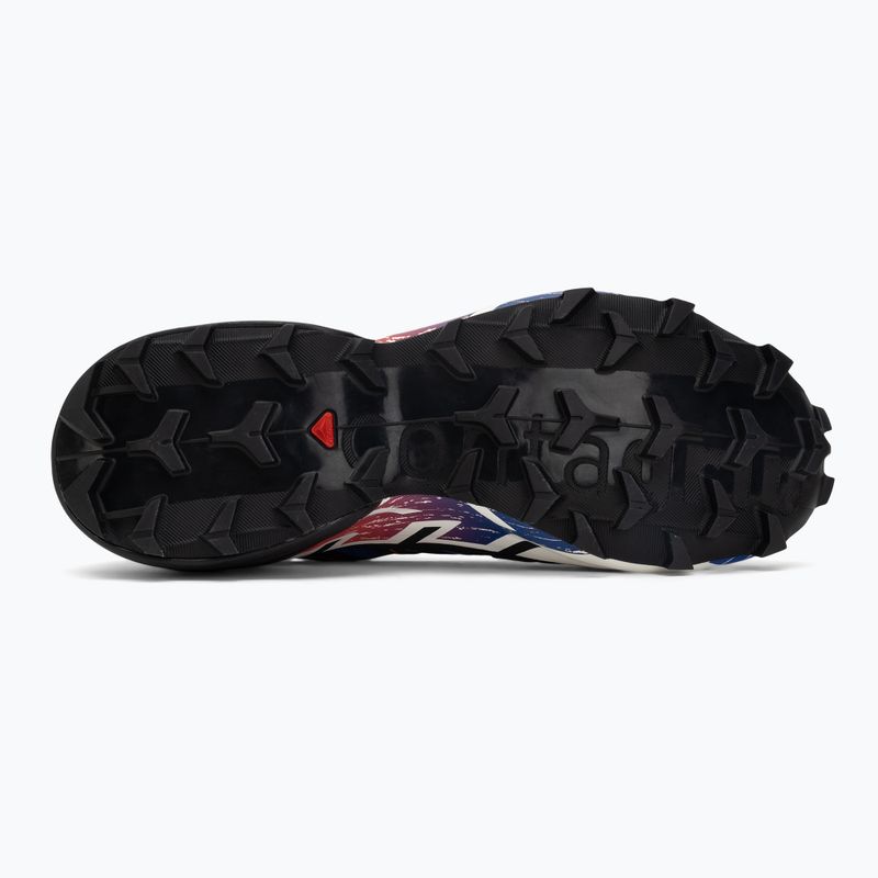 Încălțăminte de alergare Salomon Speedcross 6 GTX surf the web/fiery red/white 4