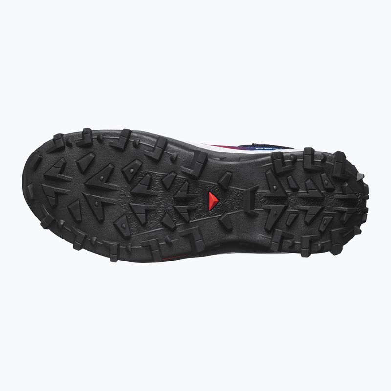 Încălțăminte de trekking pentru bărbați Salomon Crosstrak Powder WP Equipe black/black 4