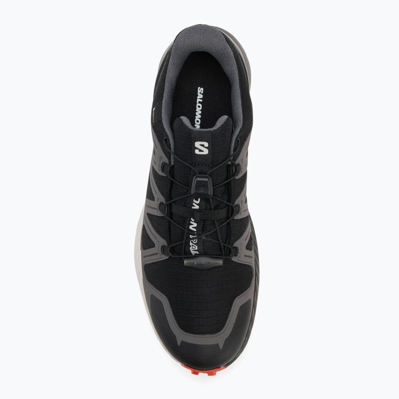 Încălțăminte de alergare pentru bărbați Salomon Speedcross Peak GTX black/castlerock/cherry tomato 5