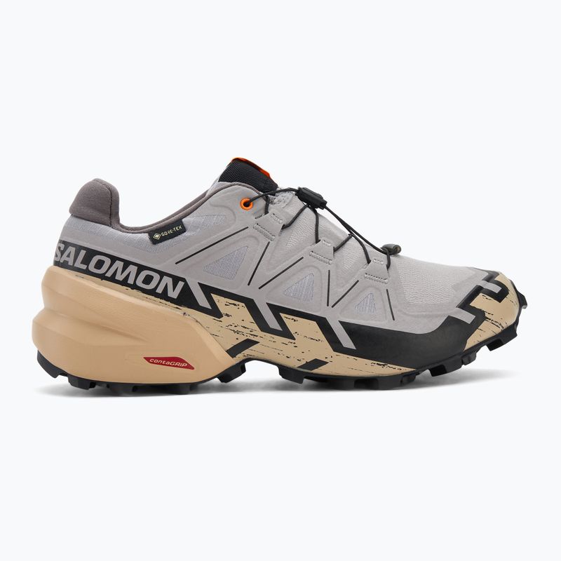Încălțăminte de alergare pentru bărbați  Salomon Speedcross 6 GTX gull/white pepper/black 2