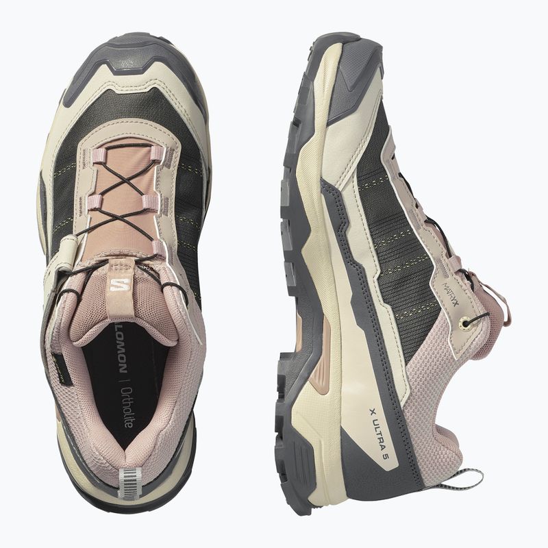 Încălțăminte de trekking pentru femei  Salomon X ULTRA 5 GTX etherea/nine iron/gull 8