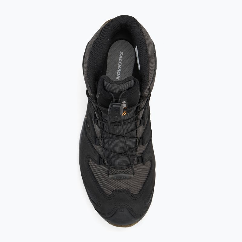 Încălțăminte de trekking pentru bărbați Salomon XA Tracker GTX black/asphalt/coyote brown 5