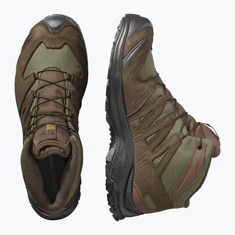 Încălțăminte de trekking pentru bărbați Salomon XA Tracker GTX earth brown/olive night/black 8