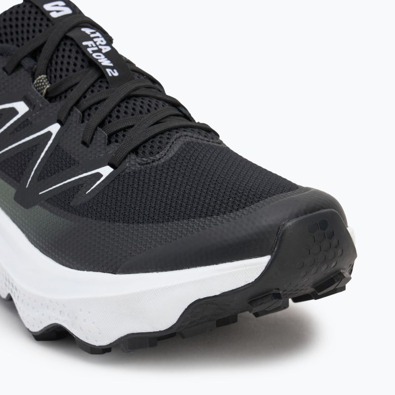 Încălțăminte de alergare pentru bărbați Salomon Ultra Flow 2 black/white/agave green 7