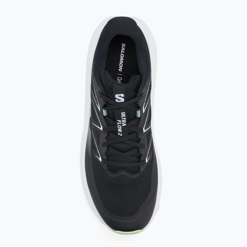 Încălțăminte de alergare pentru bărbați Salomon Ultra Flow 2 black/white/patina green 5