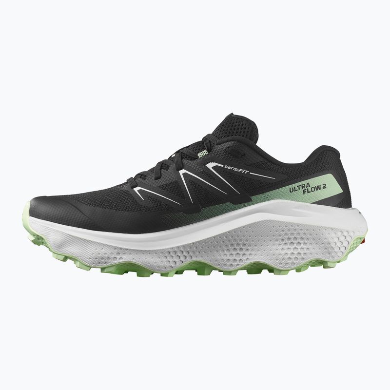 Încălțăminte de alergare pentru bărbați Salomon Ultra Flow 2 black/white/patina green 10