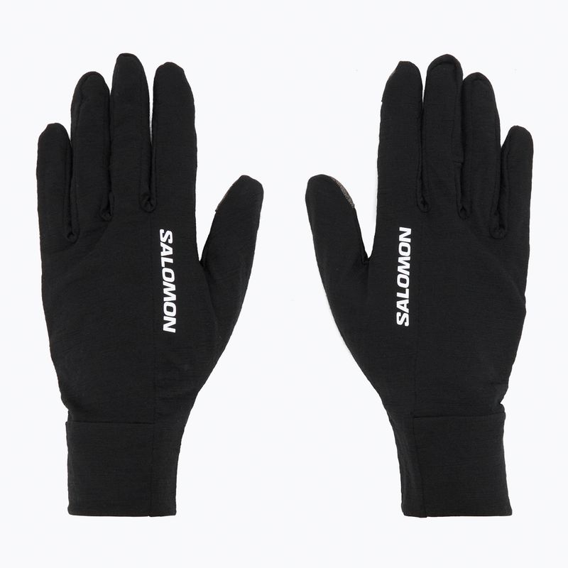 Mănuși de alergare Salomon Merino Gloves deep black 2
