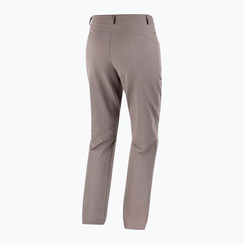 Pantaloni de trekking pentru femei Salomon Wayfarer Warm iron 5