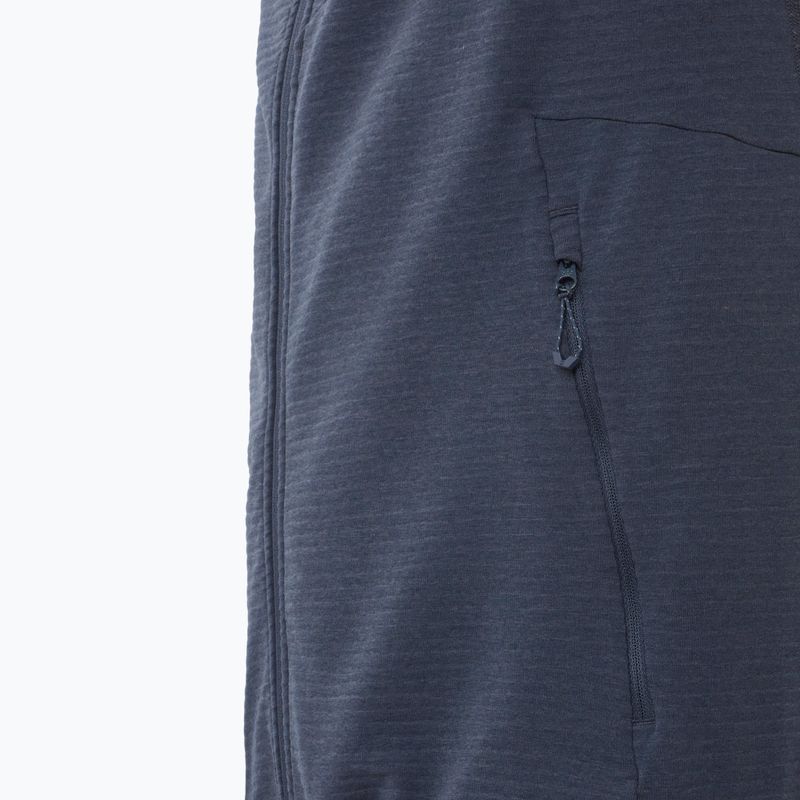 Bluză de trekking pentru bărbați Salomon Essential Lightwarm Hoodie blue nights 5