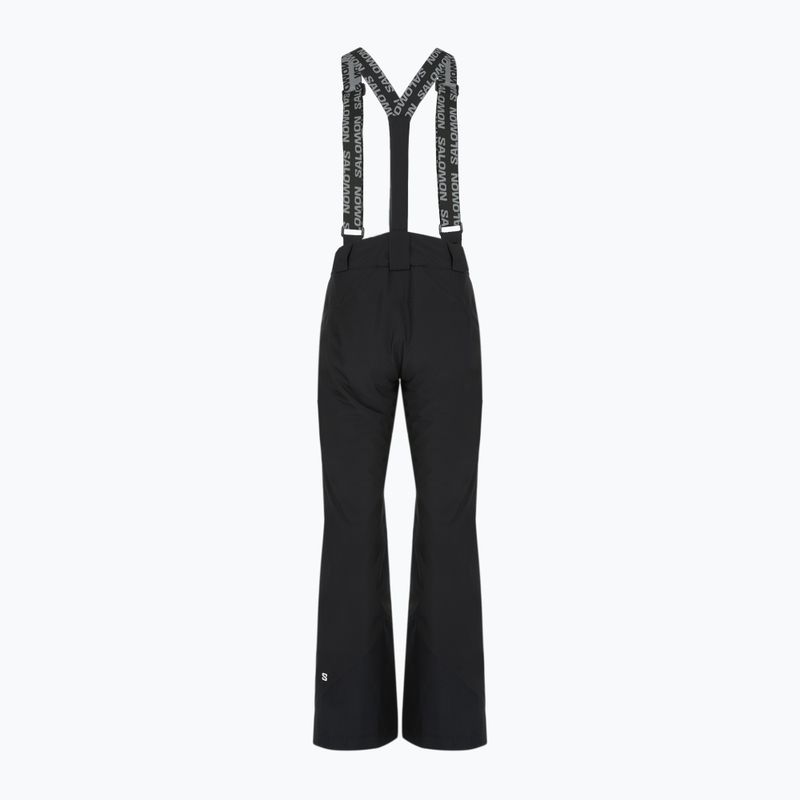 Pantaloni de schi pentru femei Salomon Brilliant deep black 2