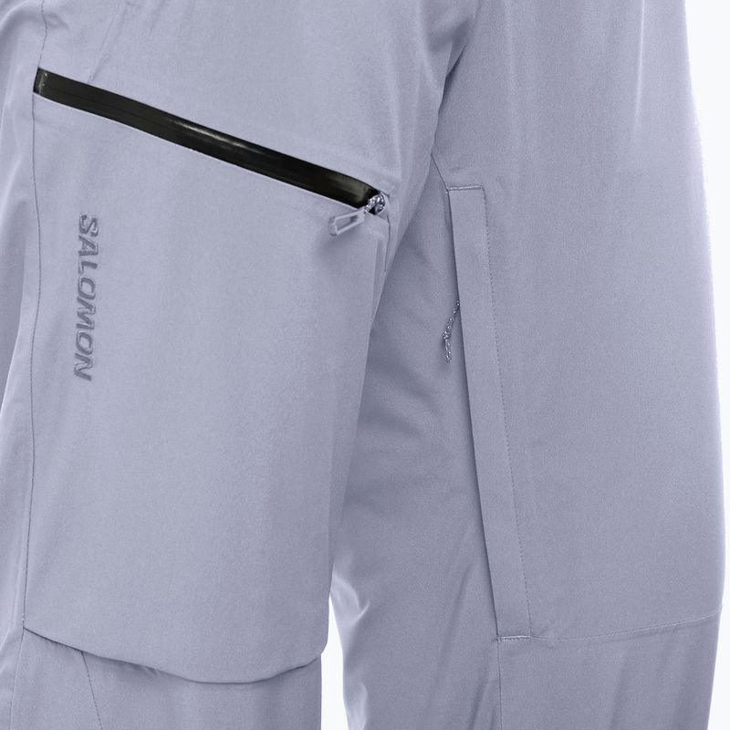 Pantaloni de schi pentru femei Salomon Brilliant blue granite 4