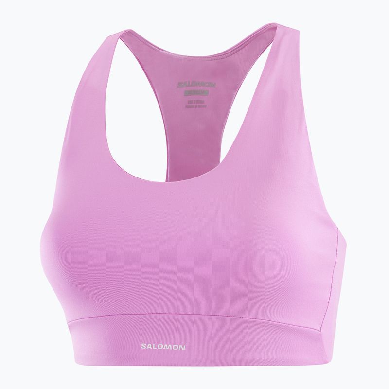 Sutien de antrenament Salomon Shakeout Core cyclamen 3