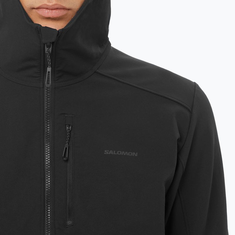 Geacă pentru bărbați Salomon Outpeak Softshell deep black 3