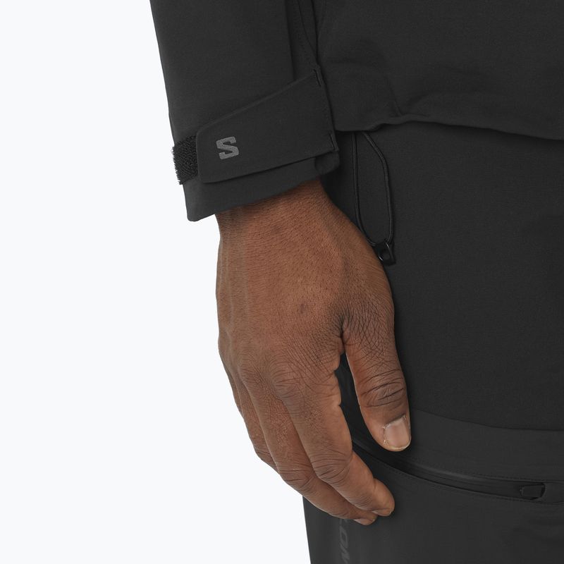 Geacă pentru bărbați Salomon Outpeak Softshell deep black 5