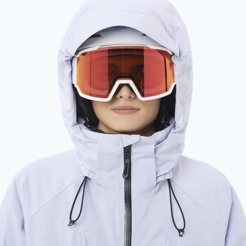 Geacă de schi pentru femei Salomon Brilliant 2.0 cosmic sky 3