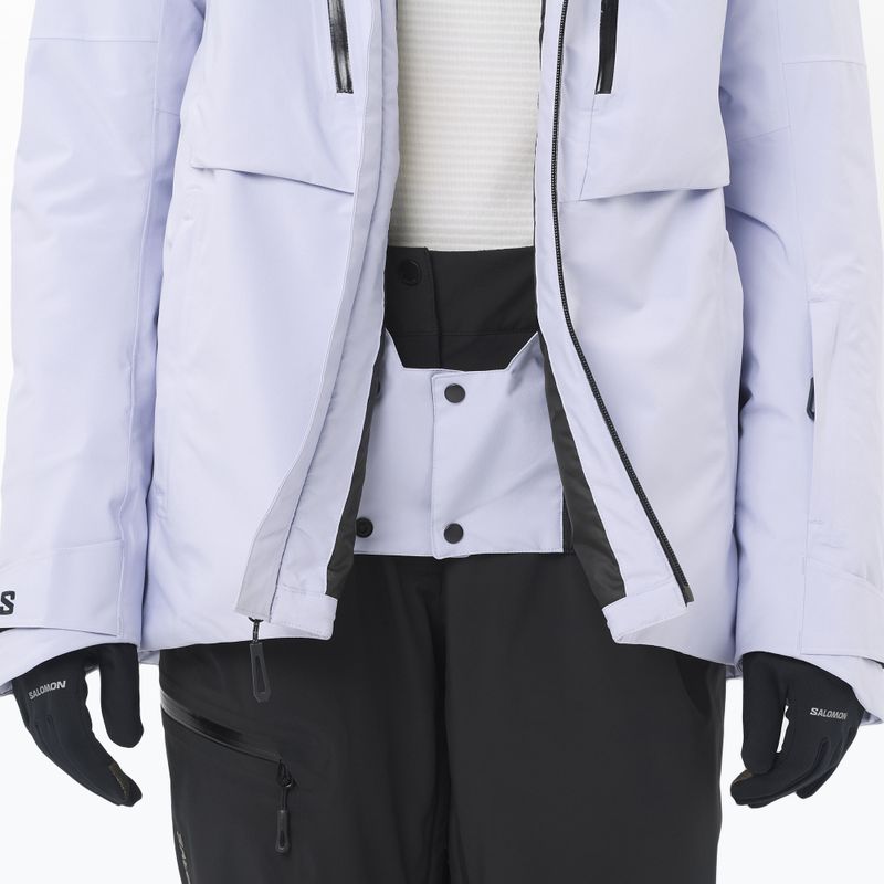 Geacă de schi pentru femei Salomon Brilliant 2.0 cosmic sky 4