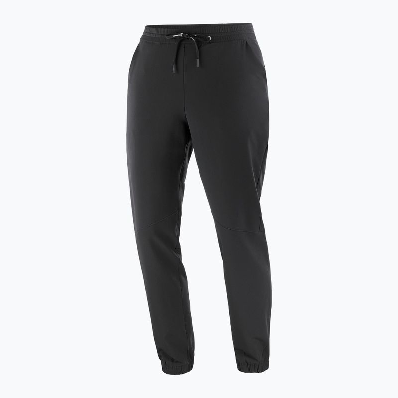 Pantaloni de alergare pentru femei Salomon Shakeout Hexaflow Pants deep black 8