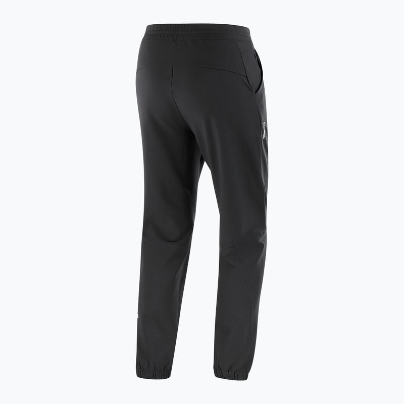 Pantaloni de alergare pentru femei Salomon Shakeout Hexaflow Pants deep black 9