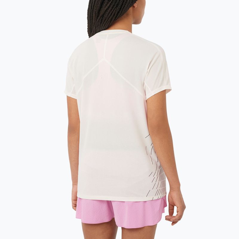 Tricou de alergare pentru femei Salomon Sense Aero SS Tee GFX whisper white 3