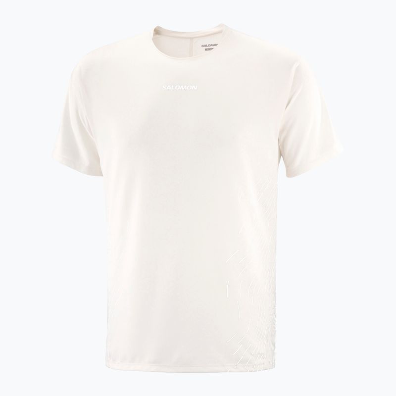 Tricou de alergare pentru bărbați Salomon Sense Aero GFX whisper white 3
