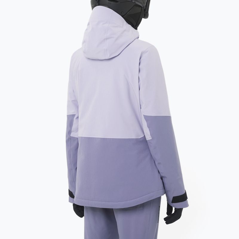 Geacă de schi pentru femei Salomon Highland cosmic sky/blue granite 2